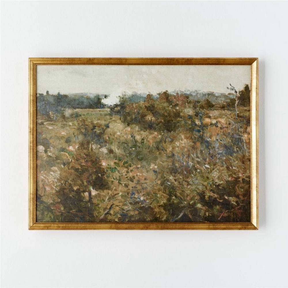 Threshold Studio McGee Landscape Study Framed Wall
Canvas Antique Gold